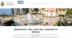Desktop Screenshot of comune.zoagli.ge.it