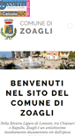 Mobile Screenshot of comune.zoagli.ge.it